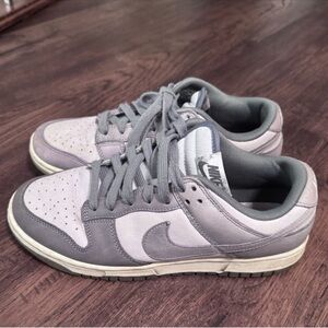 Nike Dunks (Women 9) Gray Blue Sneakers